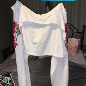 High-crop top